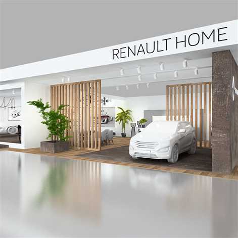 Concept Car Renault Trezor w garażu Renault Home